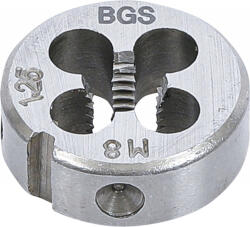 BGS technic Filiera M8 x 1, 25 x 25 mm, BGS 1900-M8X1.25-S (B-1900-M8x1.25-S) Filiera
