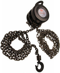 BGS technic Palan cu lant, inaltimea de ridicare 2, 5 m sarcina max. 1 tona, BGS 3483 (B-3483)