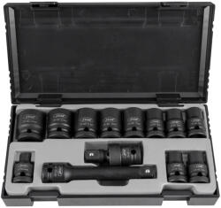 JBM Trusa tubulare de impact de 1/2" hex. + accesorii, 13 piese, JBM 52341 (JBM-52341)