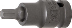 BGS technic Bit de impact Torx T45, lungime 55mm, antrenare cu tubulara 1/2", BGS 5373 (B-5373)