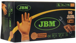 JBM Manusi mecanic auto, nitril portocaliu - 7 mil, marimea XL, 90 buc, JBM 53553 (JBM-53553)