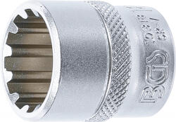BGS technic Cheie tubulara Gear Lock 18 mm, antrenare 3/8", BGS 10318 (B-10318) Set capete bit, chei tubulare