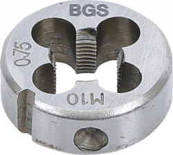 BGS technic Filiera M10 x 0, 75 x 25 mm, BGS 1900-M10X0.75-S (B-1900-M10X0.75-S)