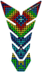Puig Tankpad protecție rezervor - Puig OneDesign - Coloury (140.3675R)