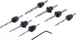 BGS technic Set adâncitoare, 8 piese, B-50793 (B-50793) Burghiu