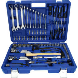 Brilliant Tools Set unelte universale, chei tubulare cu antrenare 1/4" + 1/2", 95 piese, Brilliant Tools BT024095 (BT024095) Trusa unelte