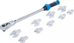 BGS technic Set chei dinamometrice pentru capete ataşabile 14 x 18 mm 40 - 210 Nm 11 piese (B-7193)