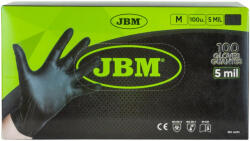 JBM Manusi mecanic auto, nitril negru- 5 mil, marimea M, 100 buc, JBM 54151 (JBM-54151)