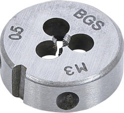 BGS technic Filiera M3 x 0, 5 x 25 mm, BGS 1900-M3X0.5-S (B-1900-M3X0.5-S) Filiera
