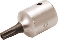 BGS technic Bit Torx Plus TS15 cu gaura, antrenare cu tubulara 1/4", BGS 2355-TS15 (B-2355-TS15) Set capete bit, chei tubulare