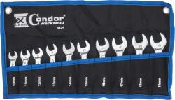 Condor Set chei combinate stubby, 10-19 mm, 10 buc, Condor 4424 (CR-4424)