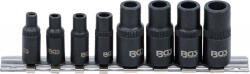 BGS technic Set port-tarozi, extractoare pentru suruburi rupte, antrenare cu patrat interior magnetic 6, 3 mm (1/4") / 10 mm (3/8"), 8 piese, BGS 9771 (B-9771) Filiera
