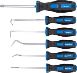 Condor Set carlige + recuperator magnetic telescopic, 6 piese, Condor 1591 (CR-1591)