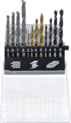 BGS technic Set burghie combinate, 2 - 8 mm, 12 piese, BGS DIY 50812 (B-50812)