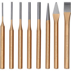 Brilliant Tools Set de dornuri si dalti, 8 piese, Brilliant Tools BT085060 (BT085060) Dalta