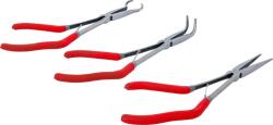 BGS technic Set cleşti cu fălci lungi cu prindere tip pistol, lungime 275 mm, 3 piese, BGS 84528 (B-84528) Cleste