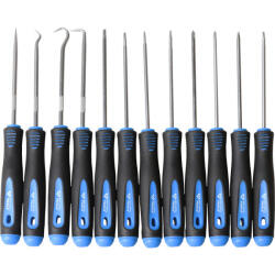 Brilliant Tools Set cârlige si surubelnite, 12 buc, Brilliant Tools BT542080 (BT542080)