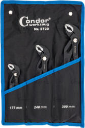 CONDOR Set clesti pompa apa 175 / 240 / 300 mm, 3 buc. , Condor 2720 (CR-2720) Cleste