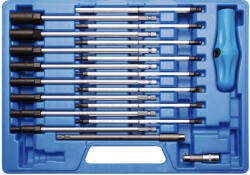 BGS technic Set Torxuri si Tubulare 19 pcs, BGS 7985 (B-7985)