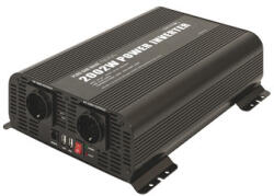 GYS Convertor 24V - 230V, sursă de alimentare de 230 V pentru orice dispozitiv de până la 2000 W PSW 2002W RC-24, GYS 067417 (GYS067417)