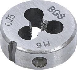 BGS technic Filiera M6 x 0, 75 x 25 mm, BGS 1900-M6X0.75-S (B-1900-M6X0.75-S) Filiera