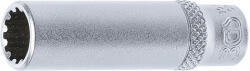BGS technic Cheie tubulara adanca Gear Lock 9 mm, antrenare 1/4'', BGS 10159 (B-10159)
