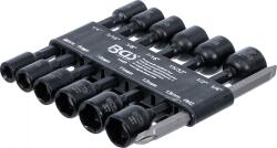 BGS technic Set chei tubulare 6 colțuri Antrenare 6 colțuri exterior 6, 3 mm (1/4") pentru maşini de găurit 1/4 - 1/2", 6 - 13 mm 14 piese, BGS 74423 (B-74423)