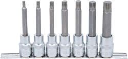 BGS technic Capete de bituri & bituri|Sortimente capete de bituri|Cu dinţi multipli, interior (pentru XZN), BGS 5175 (B-5175) Set capete bit, chei tubulare