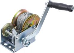 BGS technic Dispozitiv de tras cu cablu de otel, diametru fir 4.2 mm, lungime 8 m, sarcina max. 270 kg, BGS 3485 (B-3485)