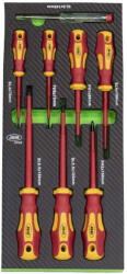 JBM Set de 8 surubelnite izolate , modul eva in fibra de carbon, JBM 15162 (JBM-15162) Surubelnita