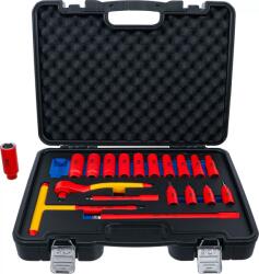 BGS technic Set de tubulare și biți VDE, antrenare 3/8", 19 piese, BGS 7137 (B-7137) Trusa unelte
