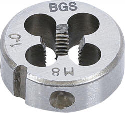 BGS technic Filiera M8 x 1, 0 x 25 mm, BGS 1900-M8X1.0-S (B-1900-M8X1.0-S) Filiera
