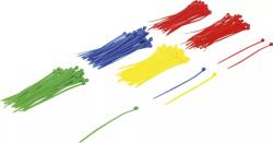 BGS technic Set coliere colorate pentru cabluri, 2, 4 x 100 mm 200 piese, BGS DIY 80875 (B-80875)
