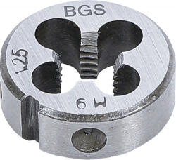 BGS technic Filiera M9 x 1, 25 x 25 mm, BGS 1900-M9X1.25-S (B-1900-M9X1.25-S) Filiera