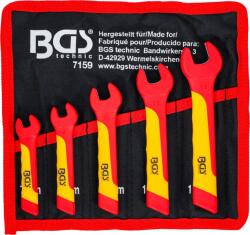 BGS technic Set chei fixe cu izolatie VDE, 7 - 14 mm, 5 piese, BGS 7159 (B-7159)