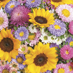 Javoli Virág Colourful Summer szalvéta 20 db-os 33x33 cm (PKK032798)