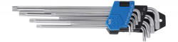 BGS technic Set chei Torx T10 - T50 tip L extra lungi, 9 piese, BGS 9375 (B-9375) Cheie torx