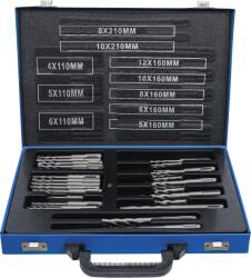 BGS technic Set burghie percutoare, tija SDS, vârfuri din carburi metalice, 4 - 12 mm, 56 piese, BGS 7894 (B-7894) Burghiu
