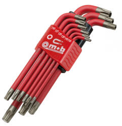 MOB&IUS Set 9 chei pentru locas Torx (cu magnet) si Tamper Torx 9064-TM, Mob&Ius 9064020101 (N-9064020101)