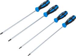BGS technic Set de șurubelnițe Torx extra lungi T15 - T30, 4 piese, BGS 74541 (B-74541) Surubelnita