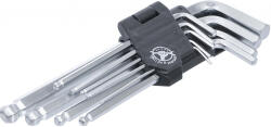 BGS technic Set chei tip L | Inbus / Inbus cu cap sferic 1, 5 - 10 mm | 9 piese, BGS Diy 815 (B-815) Cheie imbus