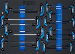 BGS technic Set şurubelniţe cu mâner T, Hexagon interior, Profil T (pentru Torx), 18 piese, BGS 4148 (B-4148) Cheie torx