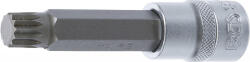 BGS technic Bit Spline (XZN) M14, lungime 100mm, antrenare cu tubulara 1/2", BGS 4364 (B-4364)