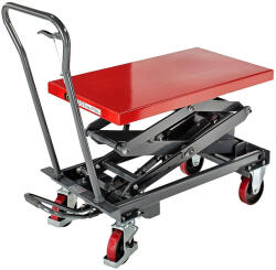 Kaiserkraft Masa hidraulica mobila cu ridicare 435 - 1500 mm, sarcina max. 350 Kg, 480568 49 (480568)