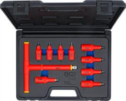 BGS technic Set biţi Imbus 4 - 10 mm cu izolatie VDE, antrenare patrat interior 44993(10 mm) si 1/2(12, 5 mm), 10 piese, BGS 7132 (B-7132)