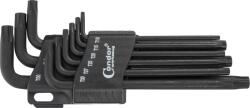CONDOR Set chei Torx tip L, marimi T10-50, 9 piese, Condor 1121-17 (CR-1121-17) Cheie torx