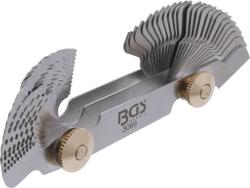 BGS Lere pentru filete 0.25-6.00 mm + 22737 whitworth(imperial), 52 lame, BGS 3069 (B-3069)