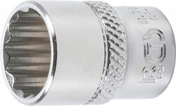 BGS technic Cheie tubulara in 12 colturi 13 mm, antrenare 1/4", BGS 10783 (B-10783) Set capete bit, chei tubulare