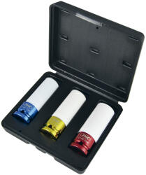 Jbm Set tubulare de impact cu protectie pentru jante din aliaj, 17-19-21 mm, antrenare 12.5mm(1/2"), JBM 51336 (JBM-51336) Cheie tubulara