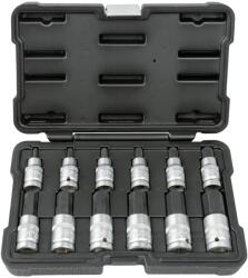 JBM Set biti Imbus H5 - H22 mm cu tubulare 1/2", 12 piese, JBM 51260 (JBM-51260) Set capete bit, chei tubulare